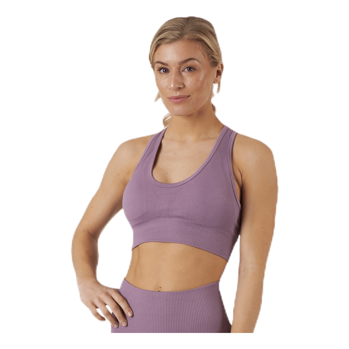 Erica Seamless Sports Bra Purple