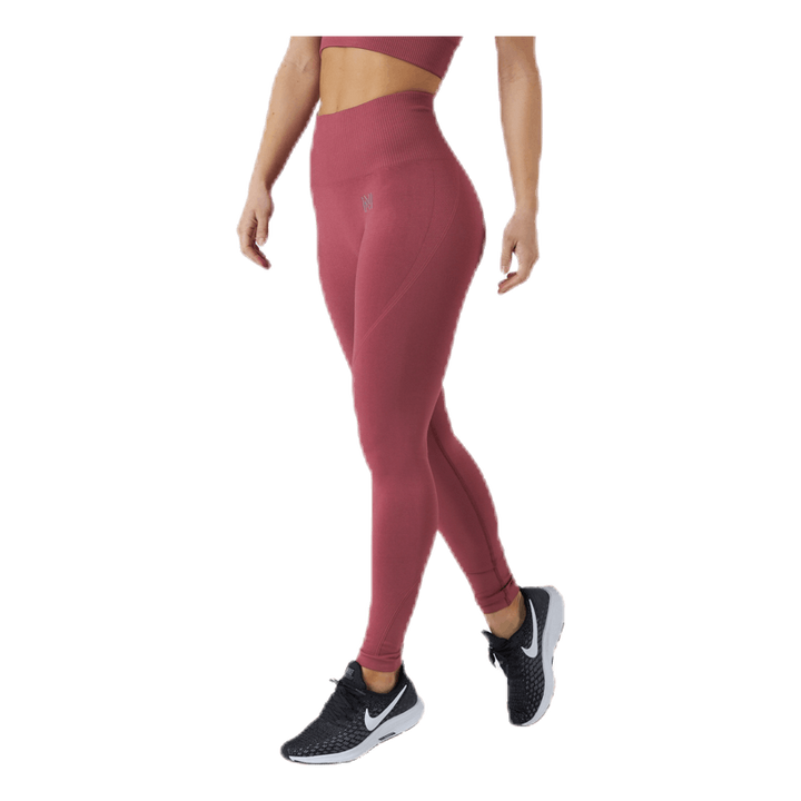 Erica Seamless Tights Pink/Red