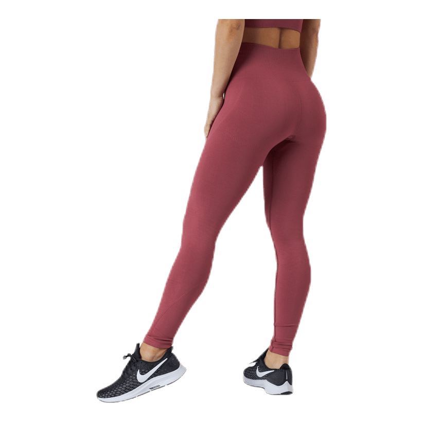 Erica Seamless Tights Pink/Red
