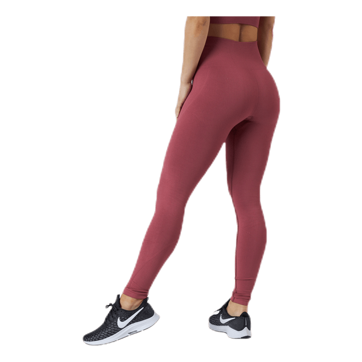 Erica Seamless Tights Pink/Red