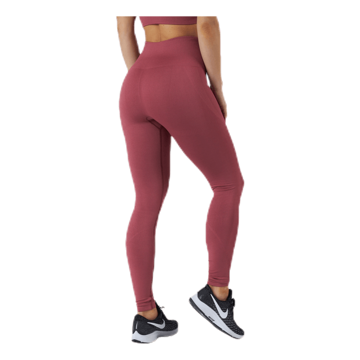 Erica Seamless Tights Pink/Red