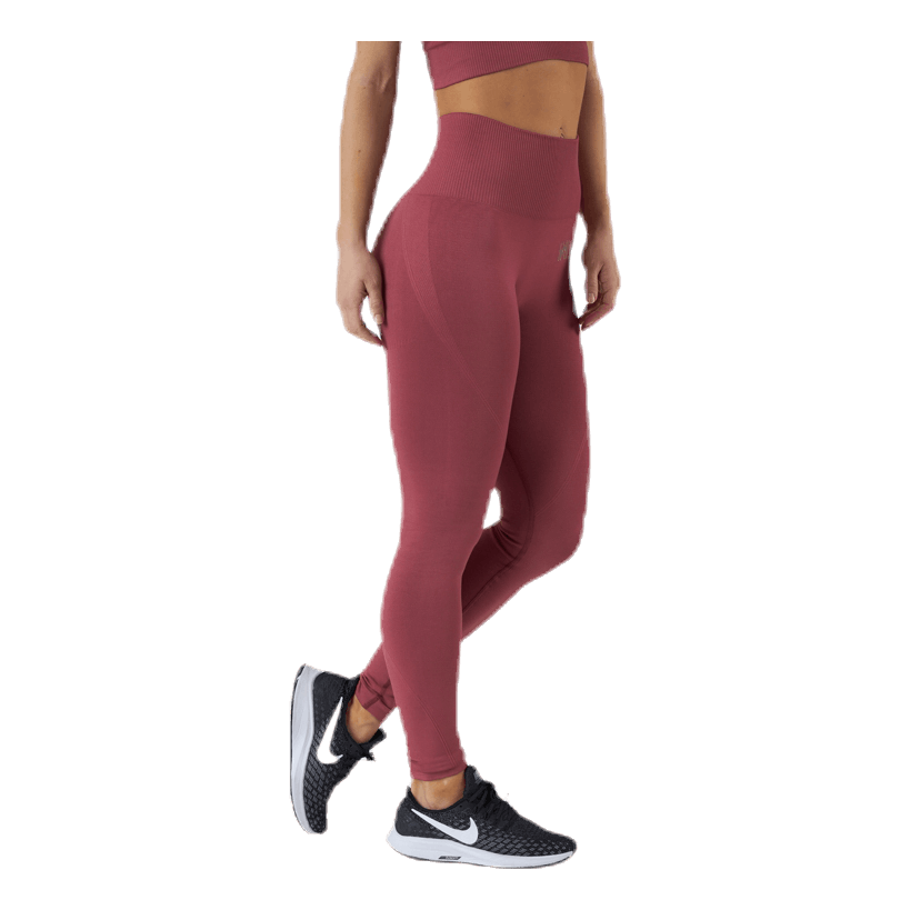 Erica Seamless Tights Pink/Red