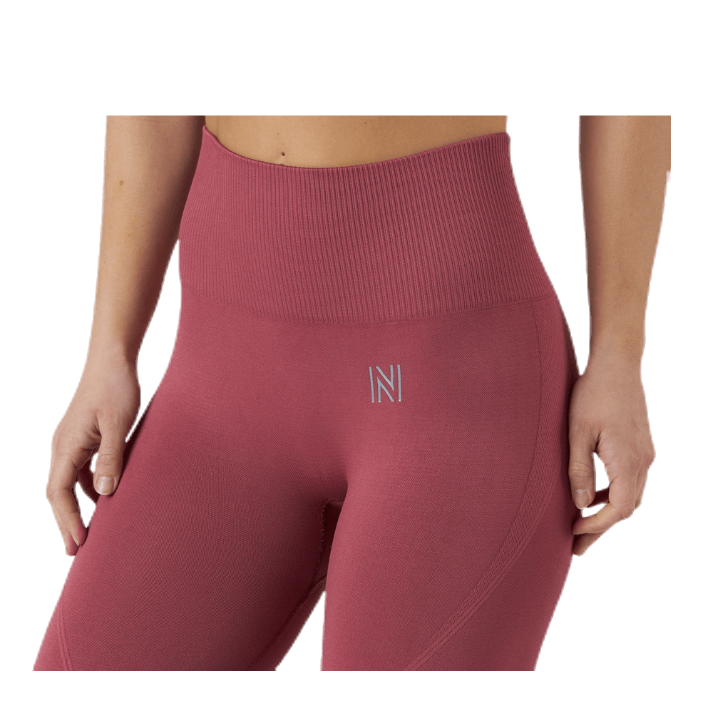 Erica Seamless Tights Pink/Red