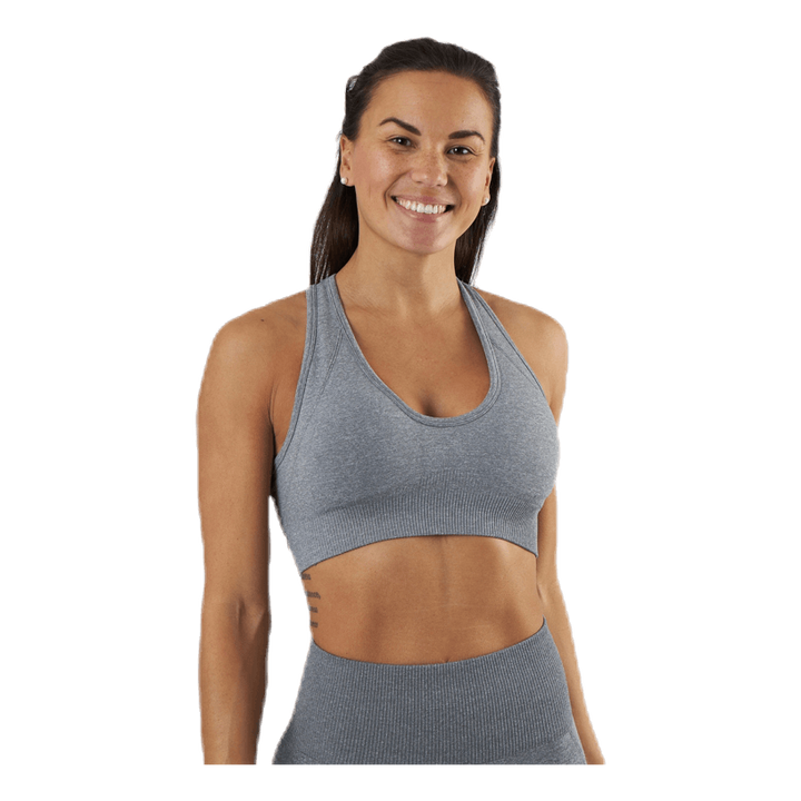 Erica Seamless Sports Bra Grey