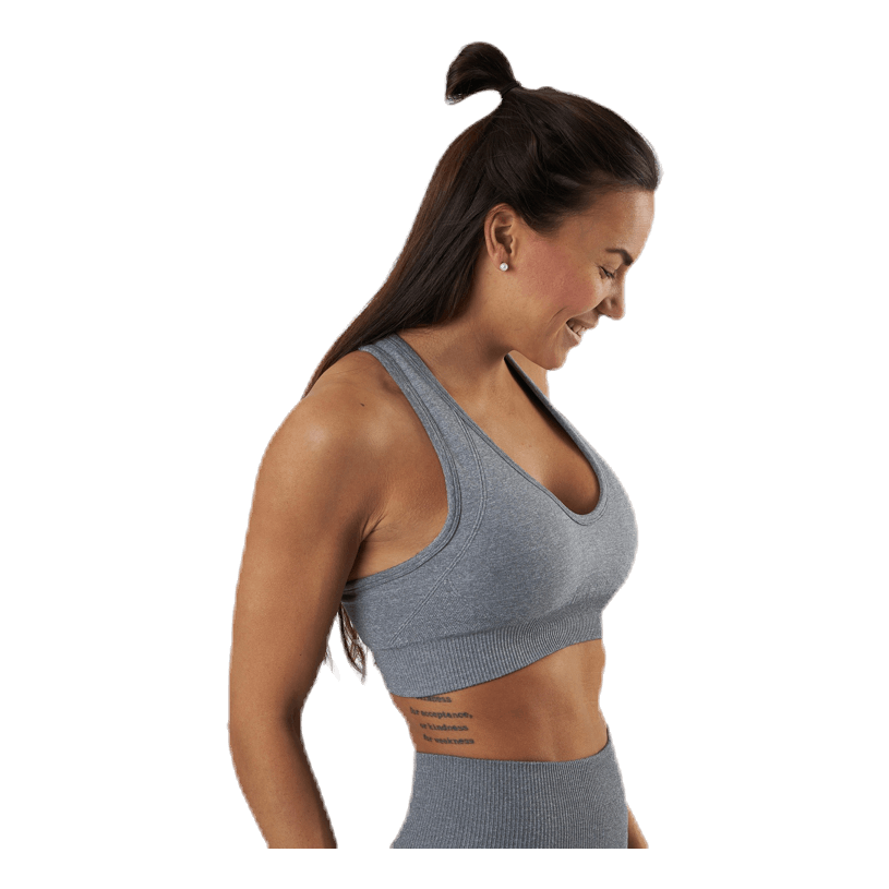 Erica Seamless Sports Bra Grey