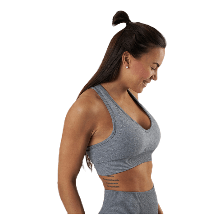 Erica Seamless Sports Bra Grey