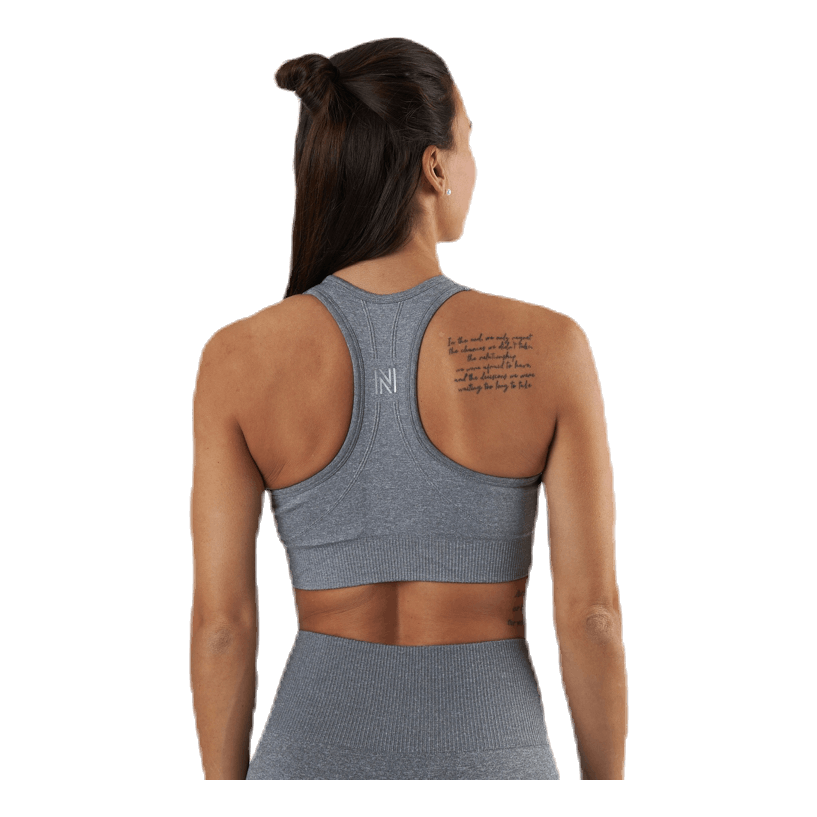 Erica Seamless Sports Bra Grey