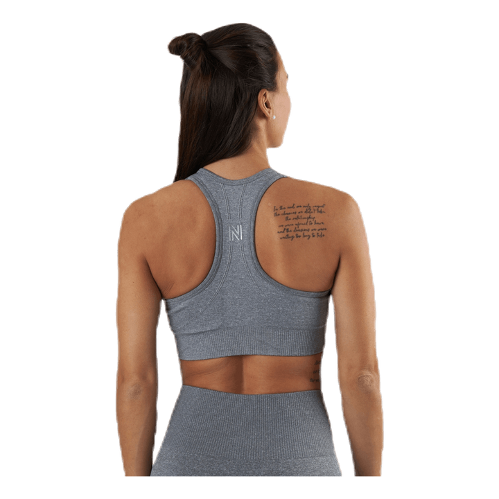 Erica Seamless Sports Bra Grey