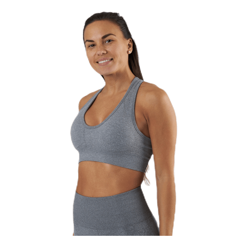 Erica Seamless Sports Bra Grey