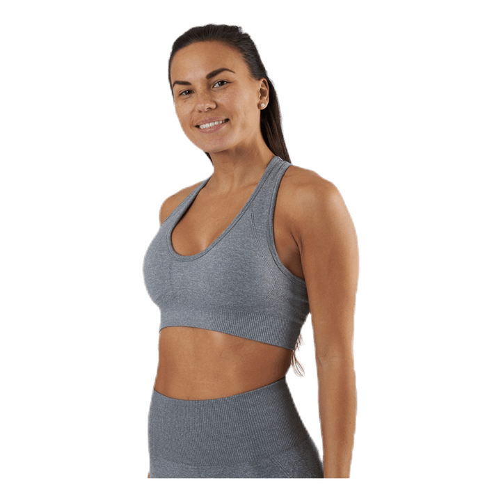 Erica Seamless Sports Bra Grey