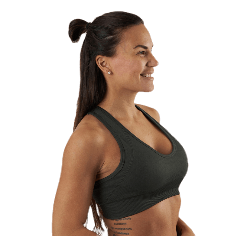 Erica Seamless Sports Bra Green