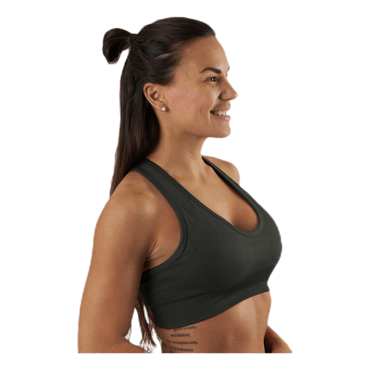 Erica Seamless Sports Bra Green