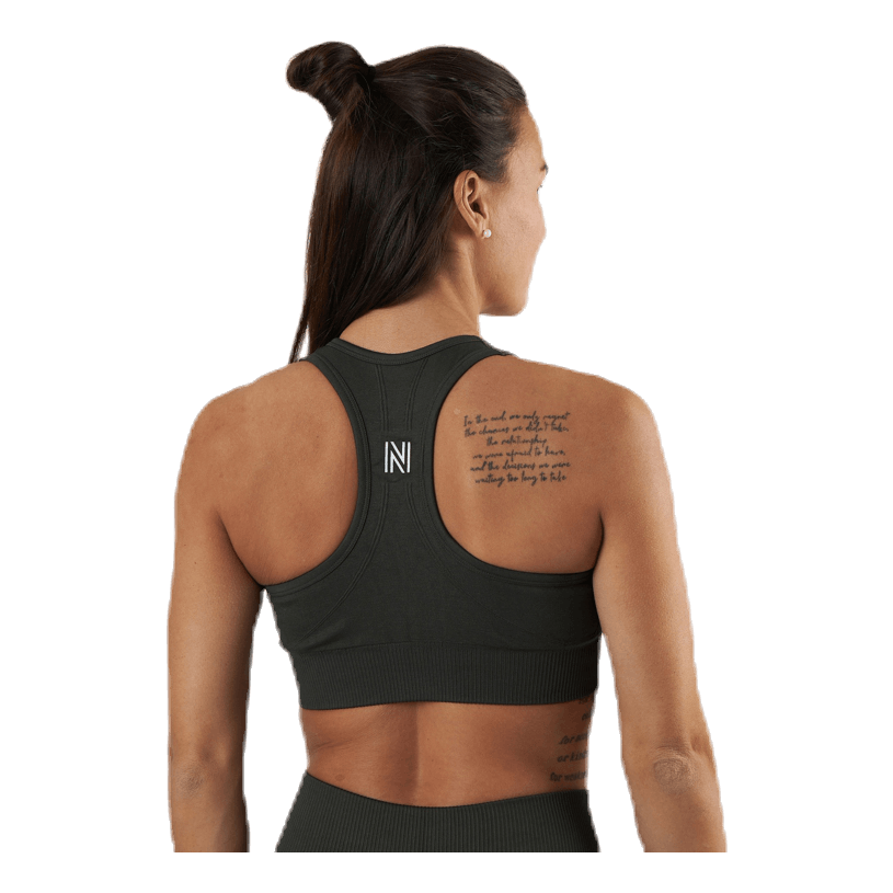 Erica Seamless Sports Bra Green