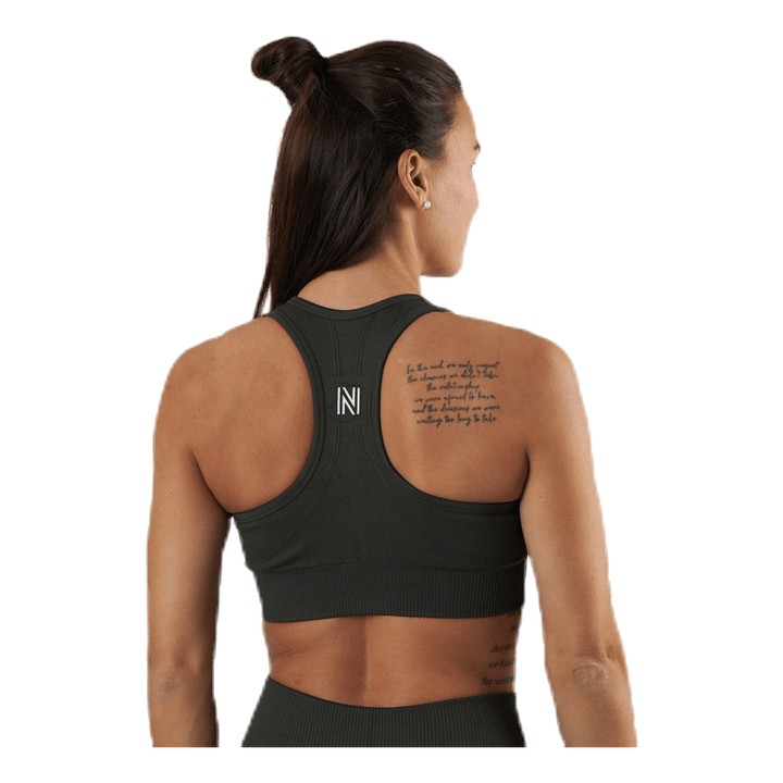 Erica Seamless Sports Bra Green