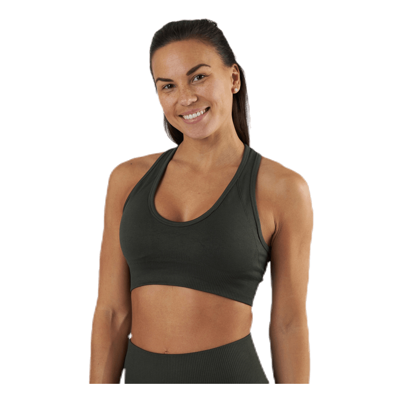 Erica Seamless Sports Bra Green