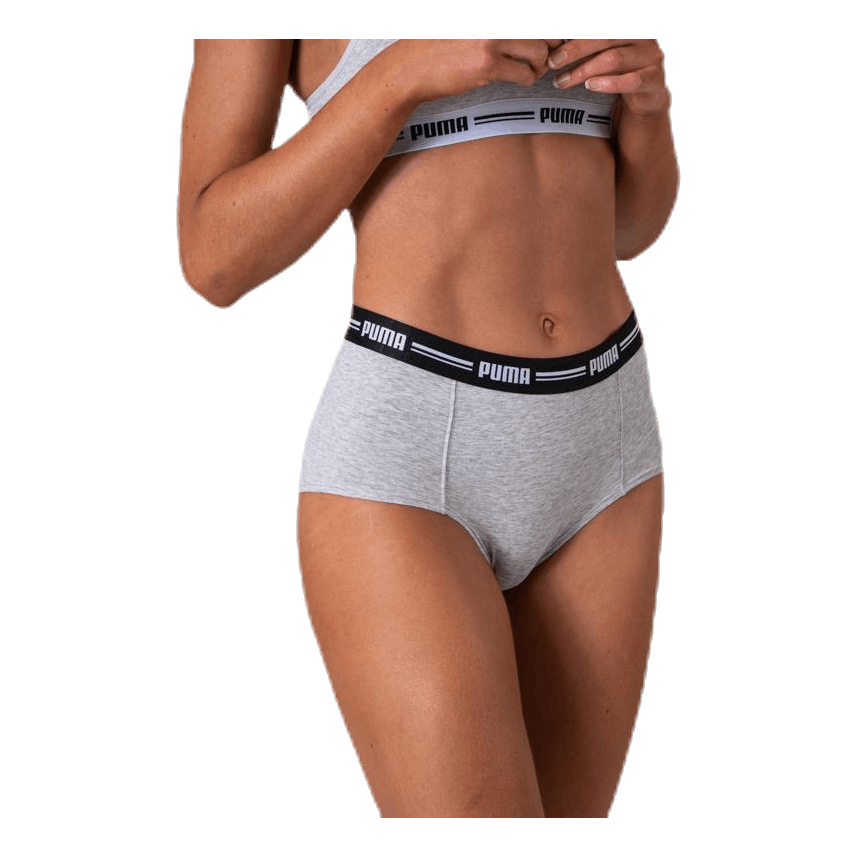 Iconic Mini Short 2-Pack Grey