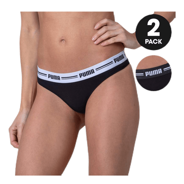 Iconic String 2-Pack Hang Black