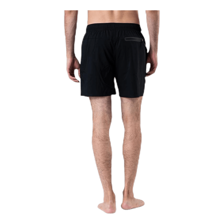 Medium Length Swim Shorts Black