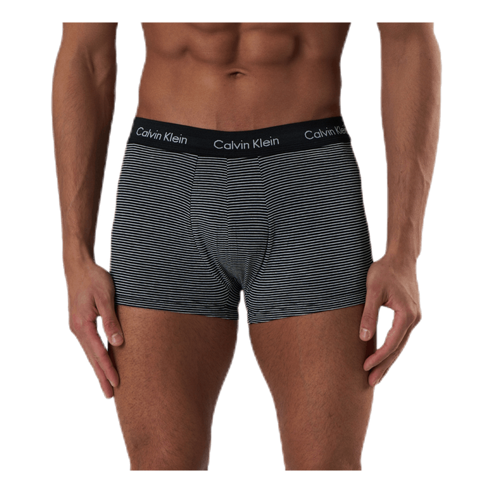 Low Rise Trunk 3-Pack White/Black