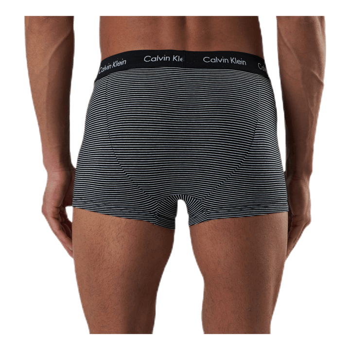 Low Rise Trunk 3-Pack White/Black