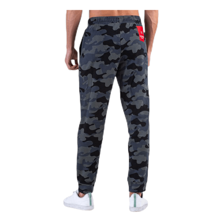 Knit Pants Patterned/Black