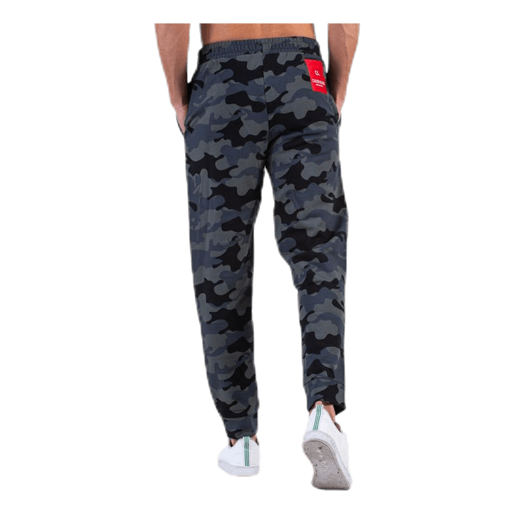 Knit Pants Patterned/Black