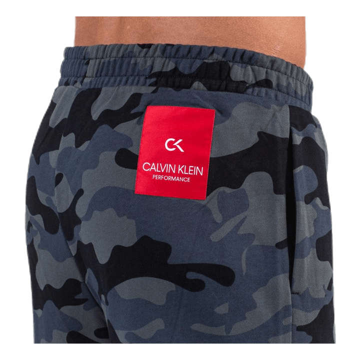 Knit Pants Patterned/Black