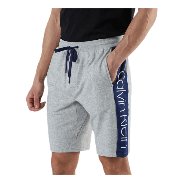 Pieced Lounge Sleep Shorts Grey