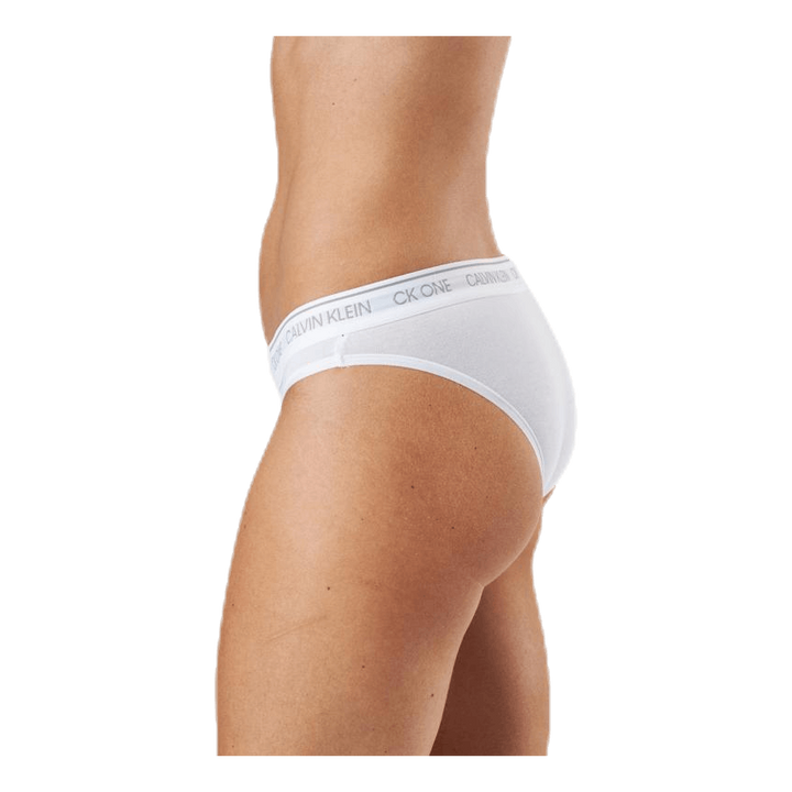 Ck One Cotton Bikini Brief White