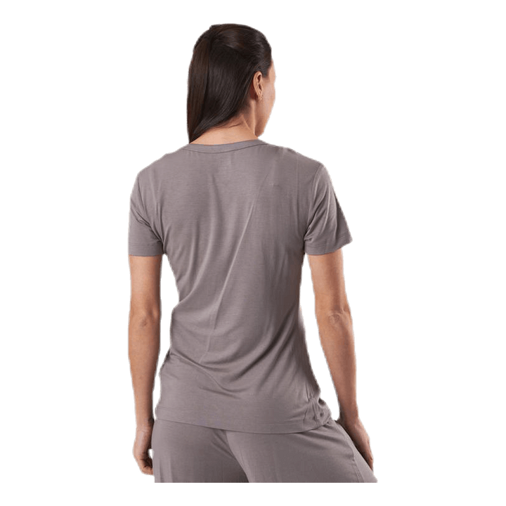 Sophisticated Modal S/S V-Neck Beige