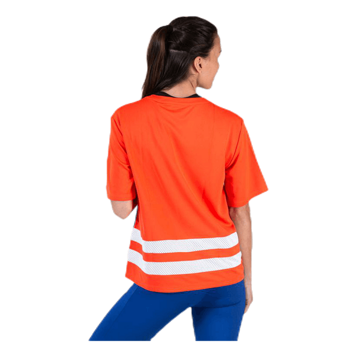 Mesh Tee Logo Patterned