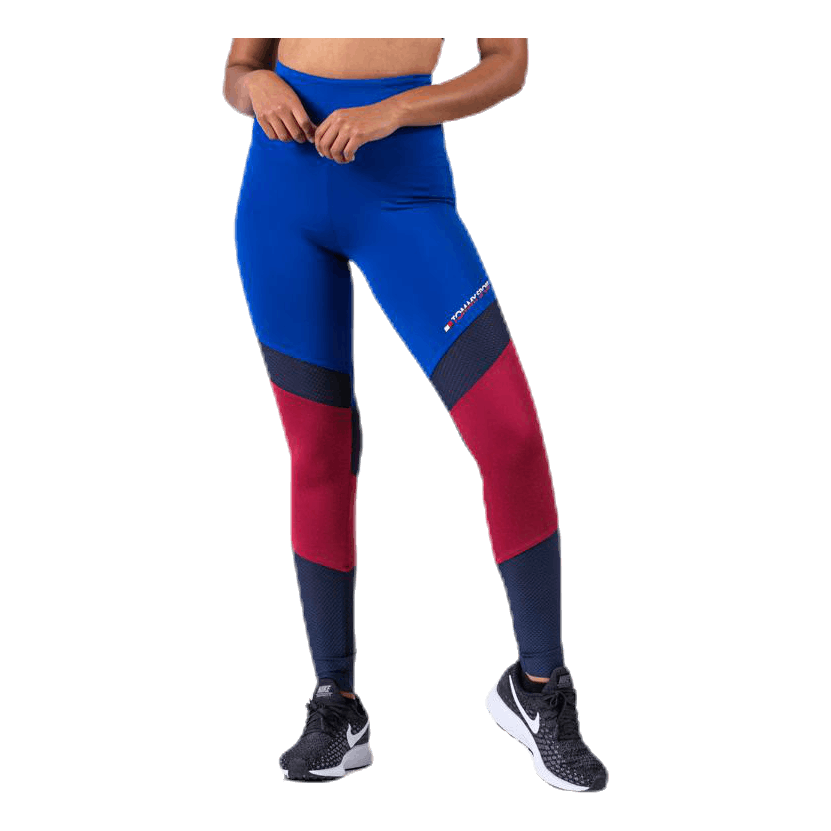 Blocked Legging Full Length Blue