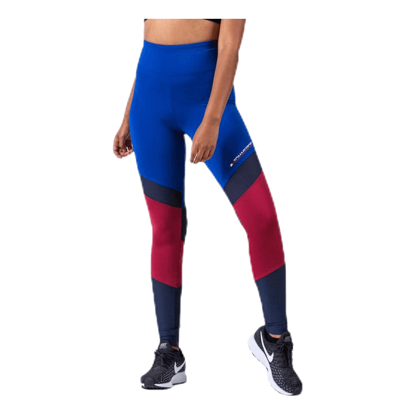 Blocked Legging Full Length Blue