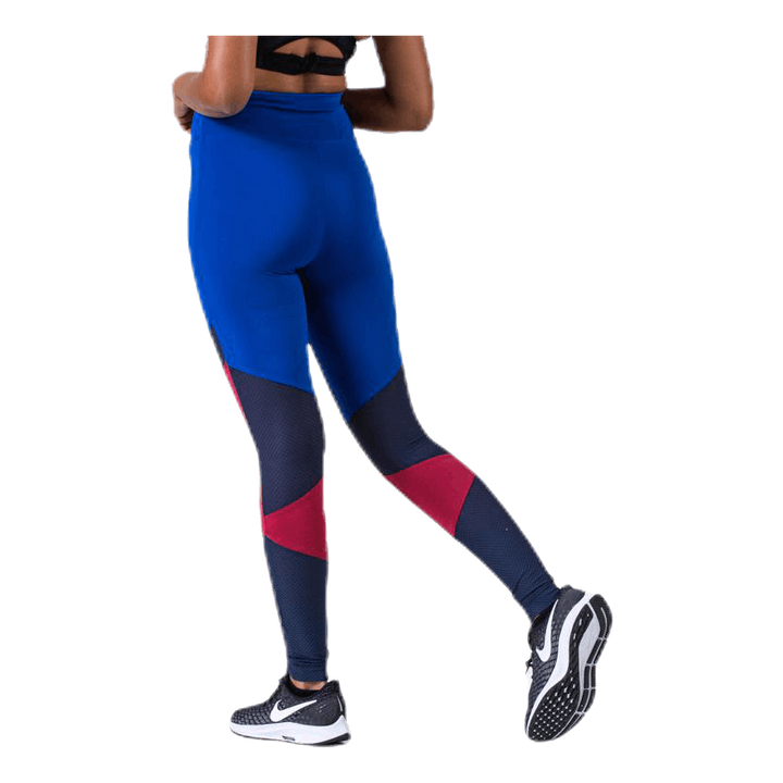 Blocked Legging Full Length Blue
