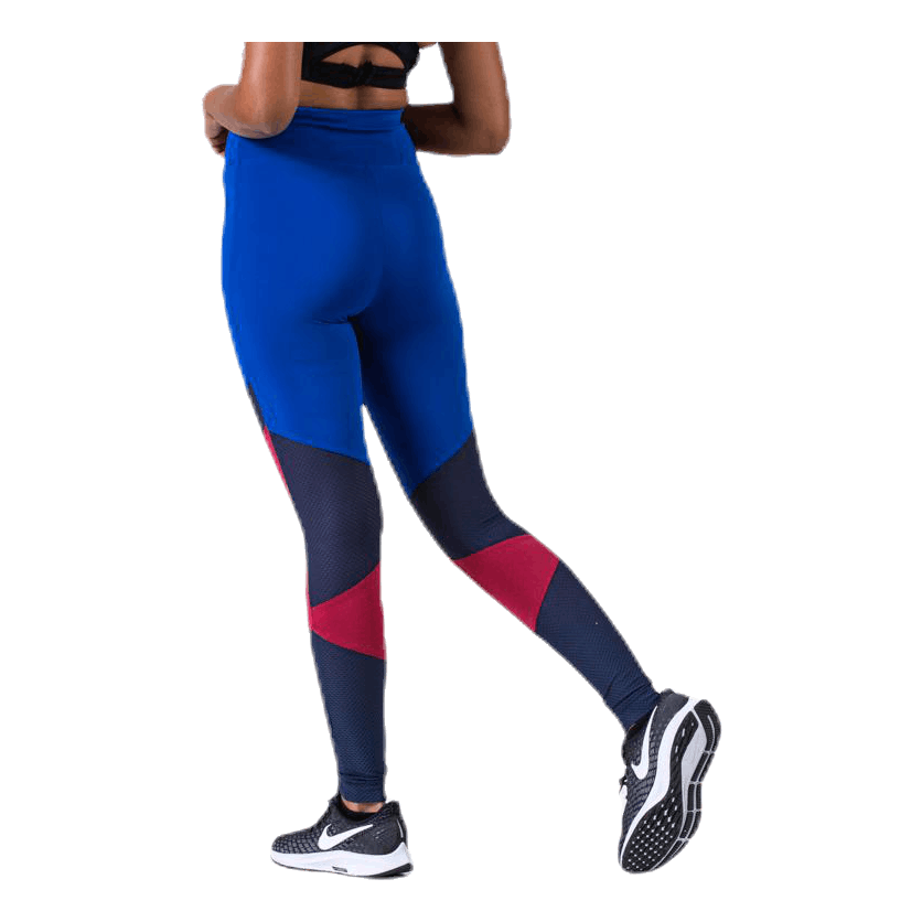 Blocked Legging Full Length Blue