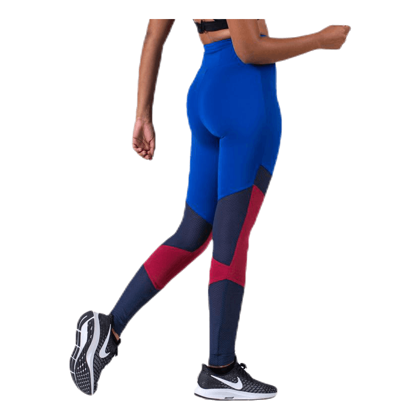 Blocked Legging Full Length Blue