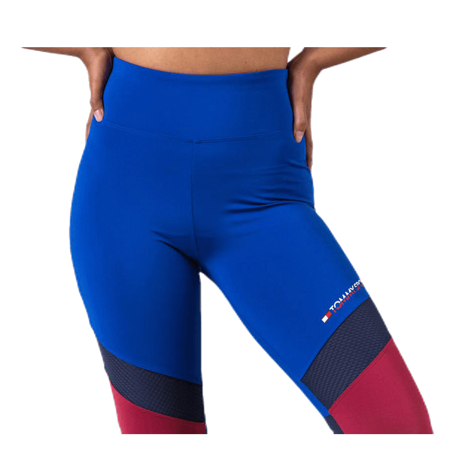 Blocked Legging Full Length Blue