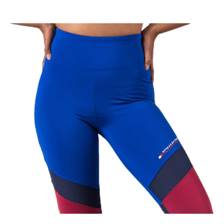 Blocked Legging Full Length Blue