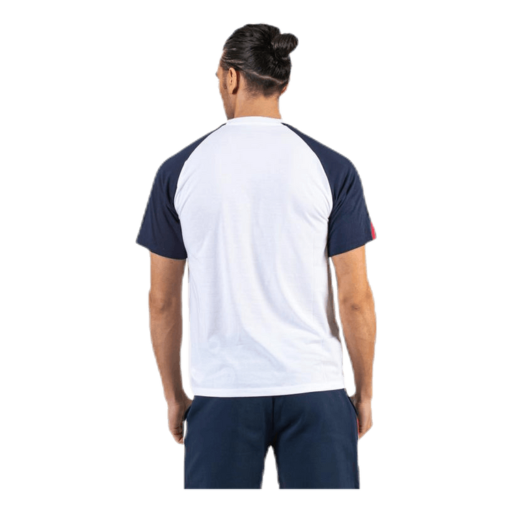 Logo Tee With Tape White