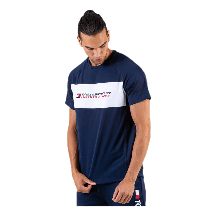 Performance Mesh Tee Blue