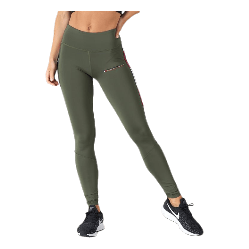 Legging Full Length With Tape Green