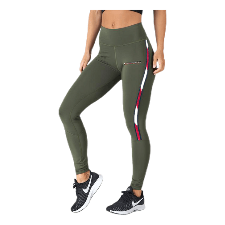Legging Full Length With Tape Green