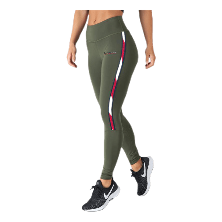 Legging Full Length With Tape Green