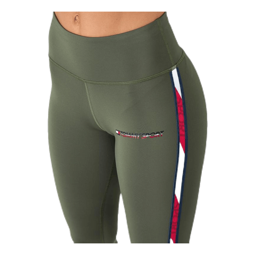 Legging Full Length With Tape Green