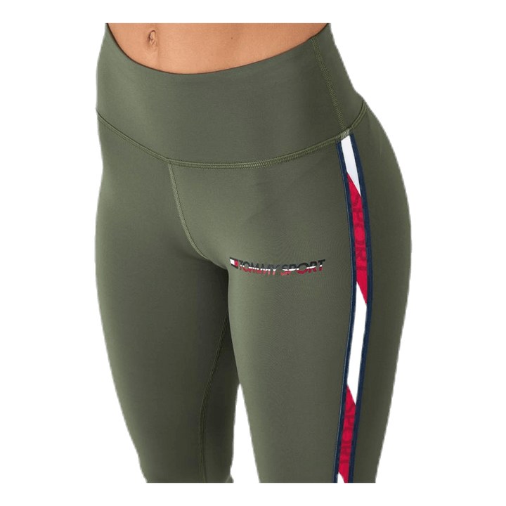 Legging Full Length With Tape Green