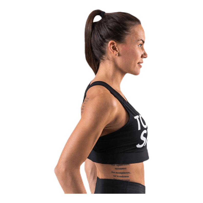 Sports Bra Logo Mid Black