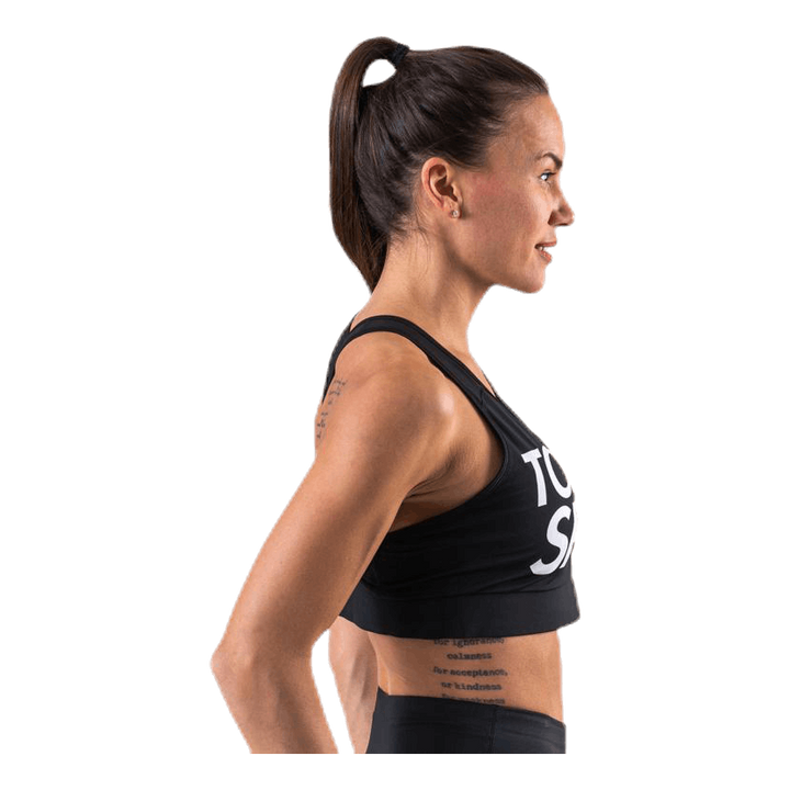 Sports Bra Logo Mid Black