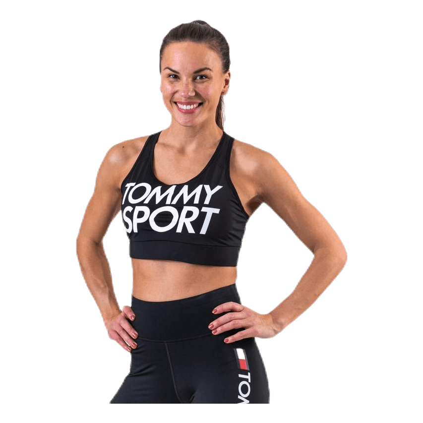 Sports Bra Logo Mid Black