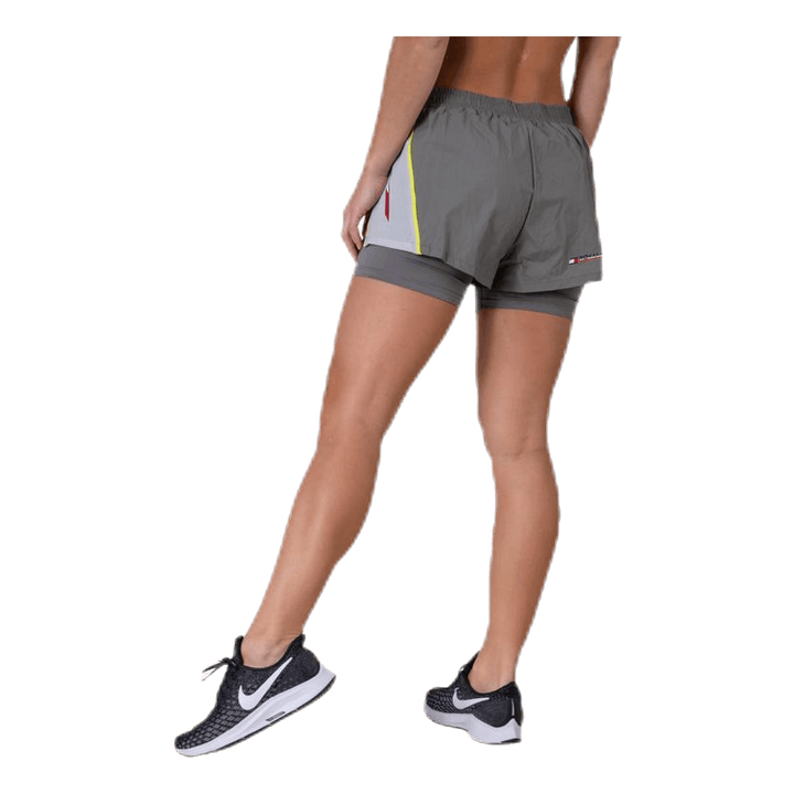 2-IN-1 Woven Shorts Grey