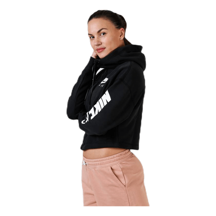 Air FZ Fleece Hoodie White/Black